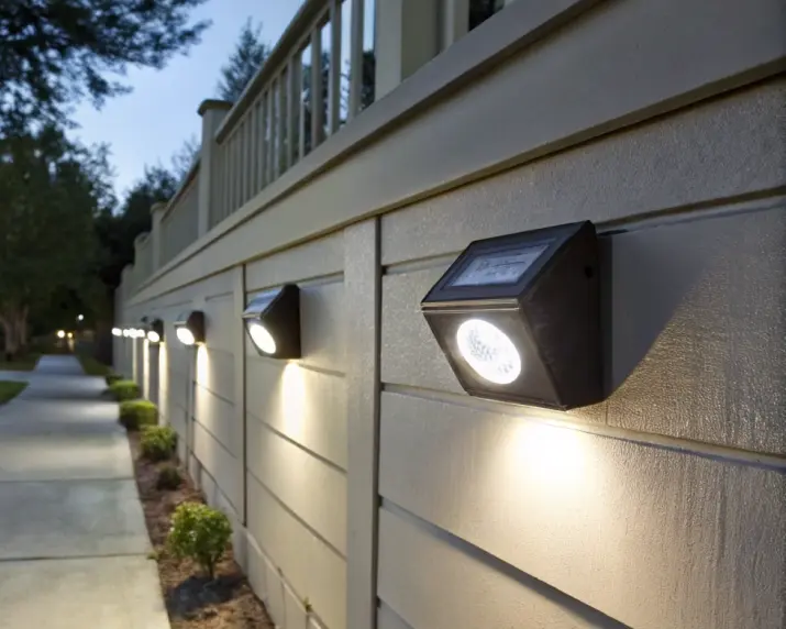 Sustainable outdoor lighting choices