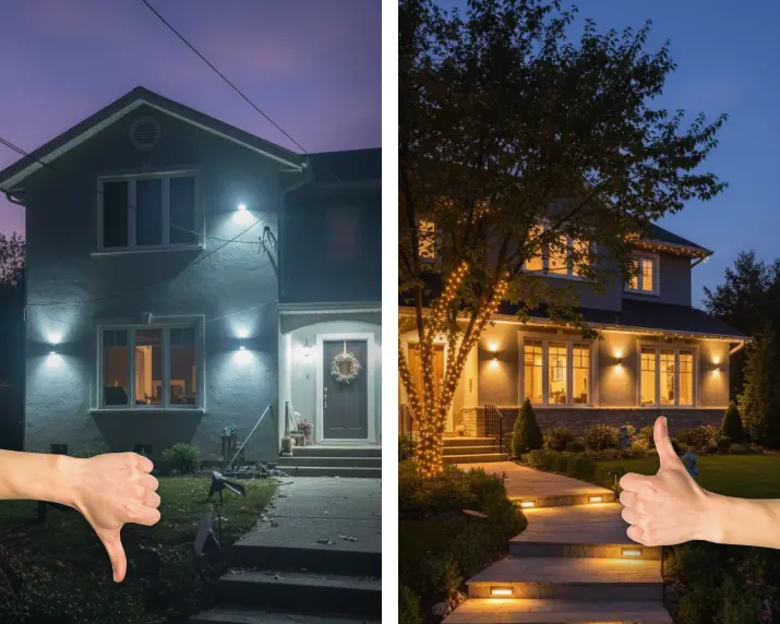 Creative landscape lighting concepts