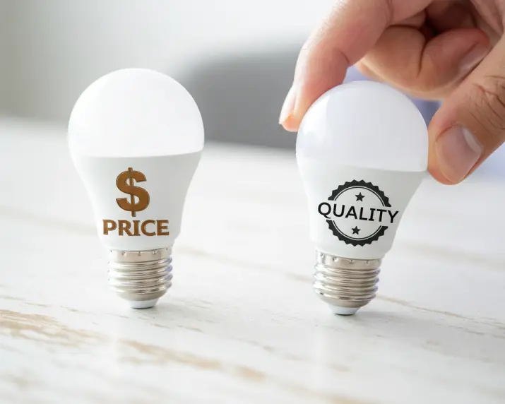 Quality lighting for value