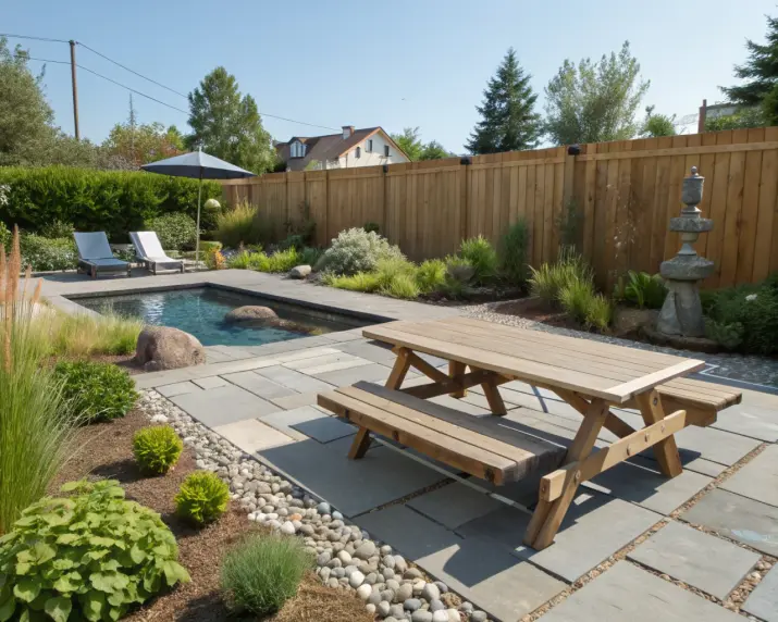 Landscape layout planning for your backyard