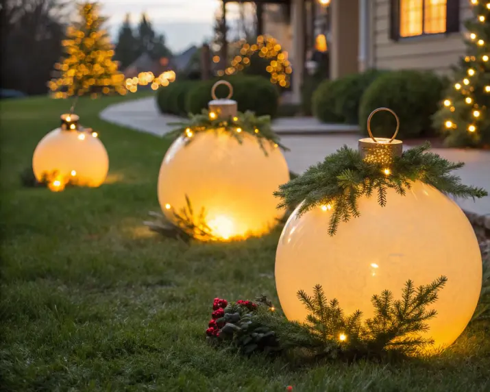 Nature-inspired Christmas light design