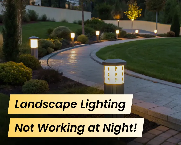 Landscape lighting not working at Night?