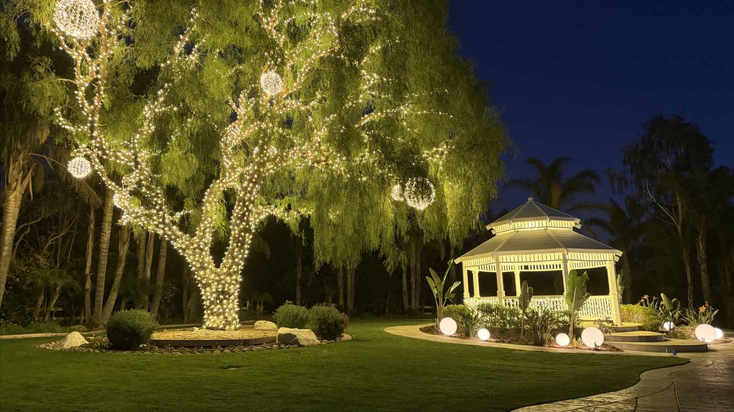 Estate Landscape & Architectural Lighting Installation in Moorpark CA